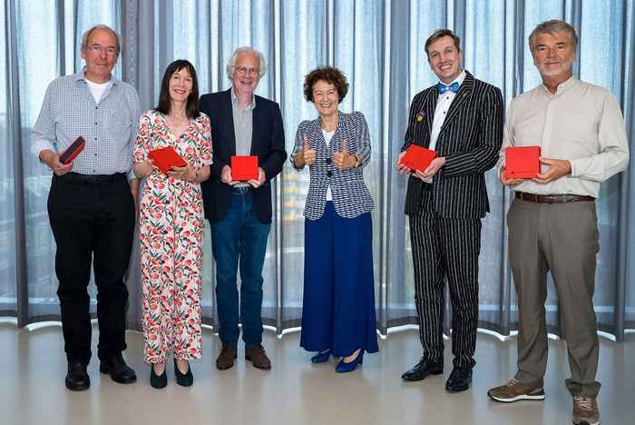 De Erepenning-laureaten van 2022 (foto: Van harte gefotografeerd)