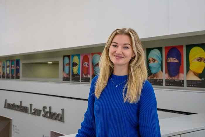 Student Amber Mulder