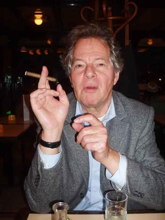 Albert Rijksbaron in Parijs in 2006 (foto door Susannah Herman)