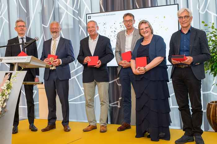 De Erepenning-laureaten van 2021 (foto: Van harte gefotografeerd)