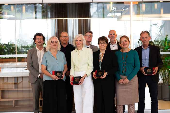 De Erepenning-laureaten van 2024 (foto: Sophie Reijnen)